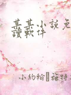 某某小说免费阅读软件