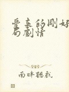 爱来的刚好大结局剧情