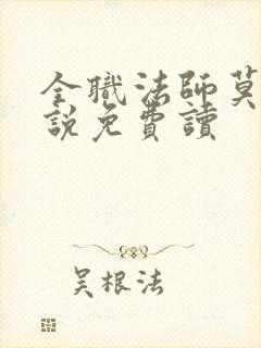 全职法师莫凡小说免费读