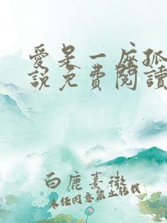 爱是一座孤岛小说免费阅读无弹窗