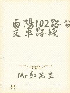 酉阳102路公交车路线