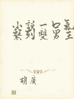 小说一口气看完系列双男主