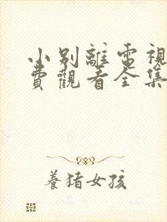 小别离电视剧免费观看全集剧情