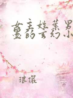 女主姓叶男主姓墨的玄幻小说