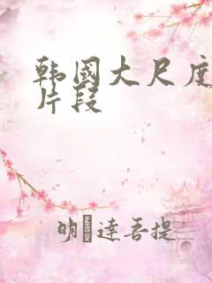 韩国大尺度床戏片段