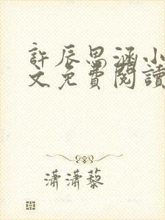 许辰思涵小说全文免费阅读最新章节