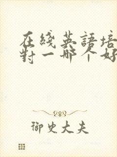 在线英语培训一对一哪个好