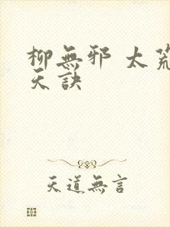 柳无邪 太荒吞天诀