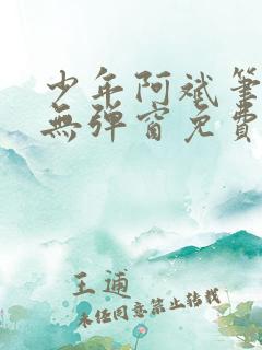 少年阿斌笔趣阁无弹窗免费阅读