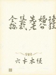 全集先婚后爱:总裁老公狂宠妻