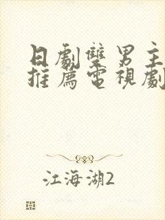 日剧双男主大尺推荐电视剧