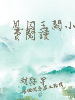 凤囚玉阙小说免费阅读