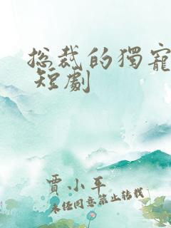 总裁的独宠甜妻 短剧