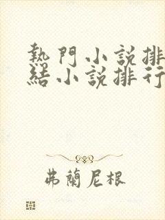 热门小说排行完结小说排行榜