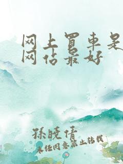 网上买车是哪个网站最好