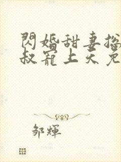 闪婚甜妻总裁大叔宠上天免费