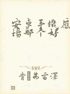 安卓手机应用市场哪个好