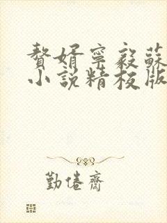 赘婿宁毅苏檀儿小说精校版