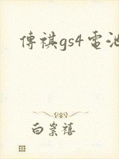 传祺gs4电池