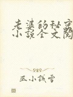 老婆的秘密吴双小说全文阅读