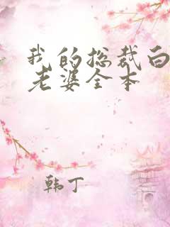 我的总裁白富美老婆全本