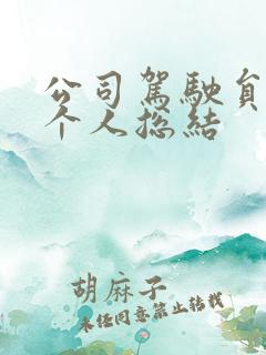 公司驾驶员年终个人总结