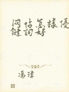 网站怎样优化关键词好