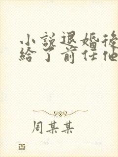 小说退婚后我嫁给了前任他叔