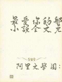 最爱你的那十年小说全文免费