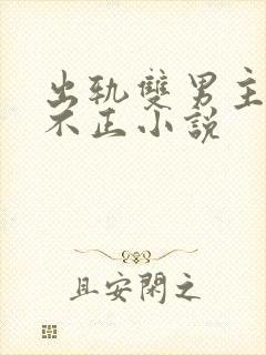 出轨双男主三观不正小说