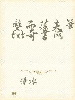 双面荡夫笔趣阁txt奇书网