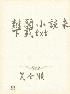 难哄小说未删版下载txt