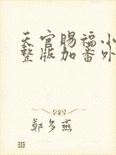 天官赐福小说完整版加番外txt