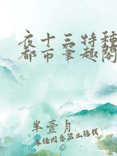 夜十三特种兵在都市笔趣阁