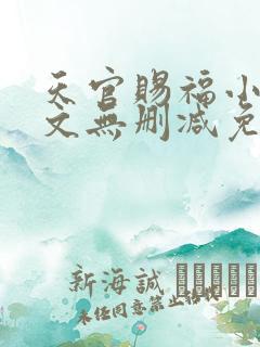 天官赐福小说全文无删减免费阅读