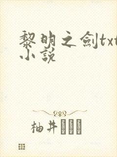 黎明之剑txt小说