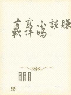 有写小说赚钱的软件吗