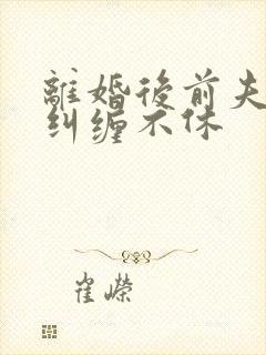 离婚后前夫老公纠缠不休