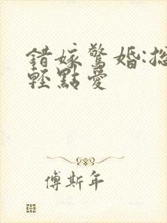 错嫁惊婚:总裁轻点爱