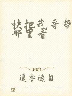快把我哥带走从哪里看
