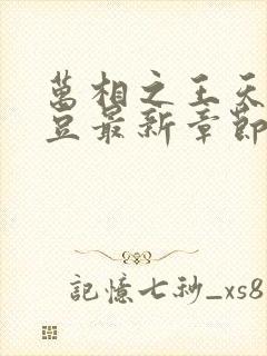 万相之王天蚕土豆最新章节更新小说