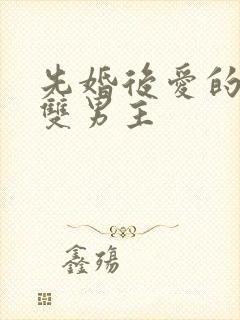 先婚后爱的小说双男主