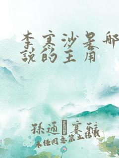 李寒沙是哪本小说的主角