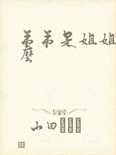 弟弟是姐姐的什么