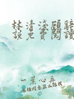 林清浅顾辞安小说免费阅读最新章节