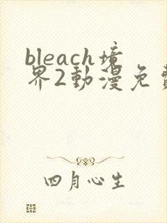 bleach境界2动漫免费在线观看全集
