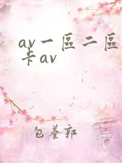 av一区二区不卡av