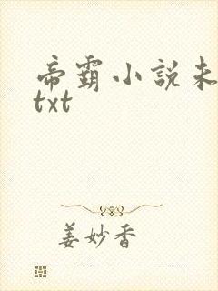 帝霸小说未删版txt