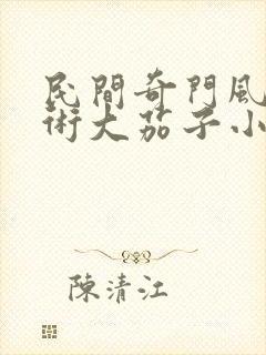 民间奇门风水秘术大茄子小说最新章节列表