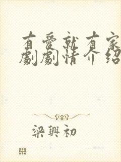 有爱就有家电视剧剧情介绍